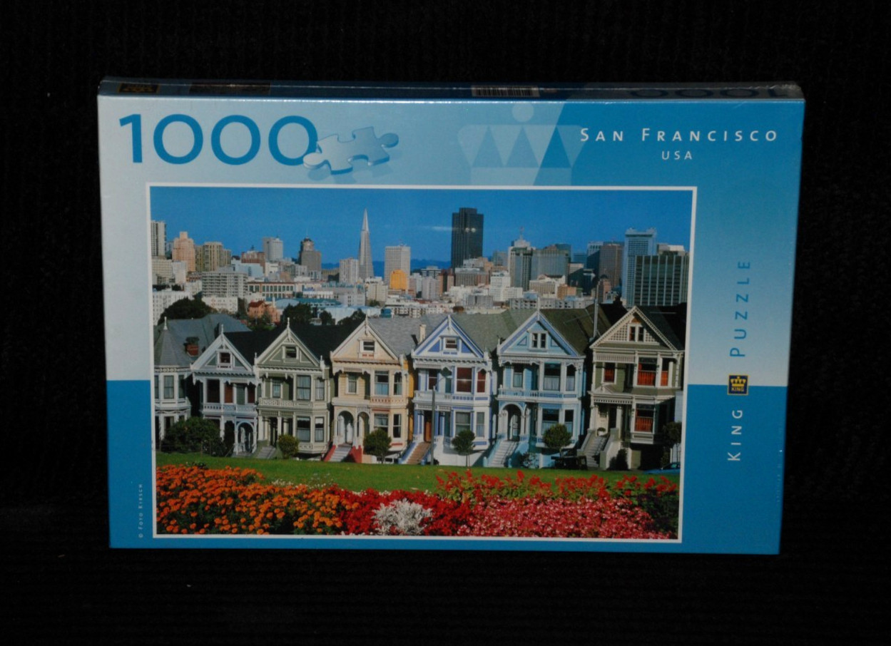King 1000 Piece Jigsaw Puzzle of San Francisco USA New & Sealed