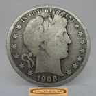 1908-O Barber Silver Half Dollar - #C55303NQ