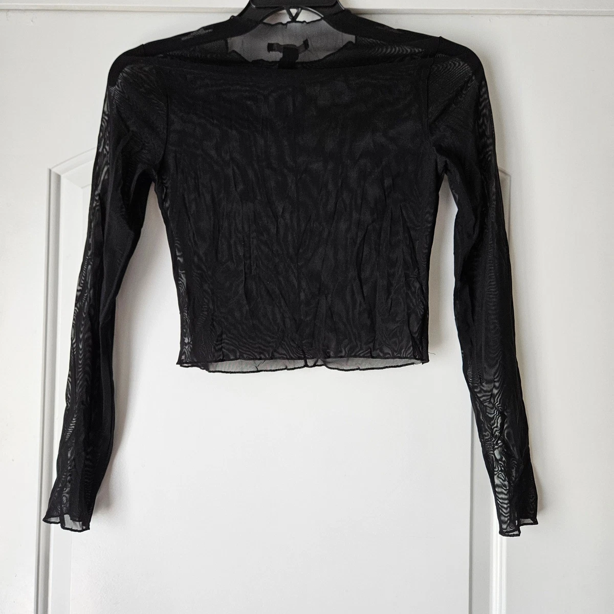 Tunique Forever 21 Noire Avec Strass - Taille M, Sans Manches, Occasion Très Bon état (portée 2 Fois)