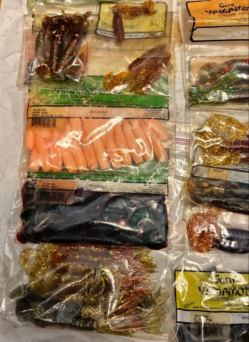 Worm set ② Gary Yamamoto and others Worms for Gary Yamamoto soft lure - Image 4