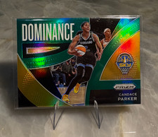 2022 Panini Prizm WNBA - Dominance Candace Parker #8 Green Prizm