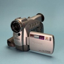 Canon ZR45MC Silver 18X Optical Zoom 360X Digital Zoom Handheld Video Camcorder