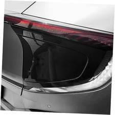 2PCS EV Charging Port Covers Compatible with Kia EV6 2022-2026 Glossy Black