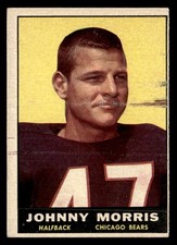 1961 Topps #11 Johnny Morris RC