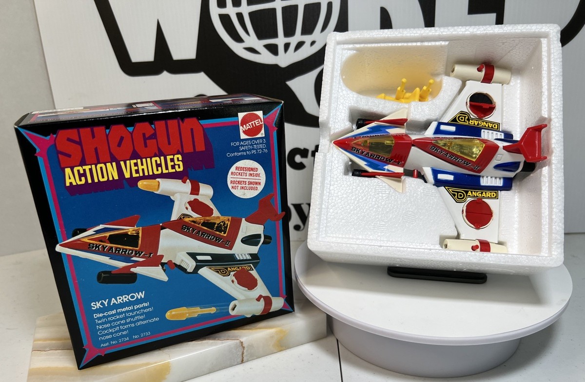 Shogun Warriors Sky Arrow Popy Chogokin Vehicle Dangard Ace Case