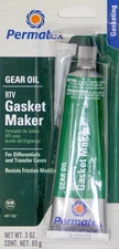 Permatex Sealant - Gear Oil RTV - Silicone - 3.00 oz Tube - Each