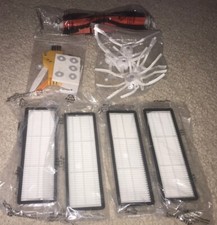 Lot Of Roborock Xiaowa Robotic Vacuum Cleaner CDZ02RR Parts Brush Filters