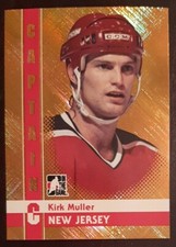 2011 - 2012 ITG Kirk Muller Captain C Gold /50 #47 Hockey Card