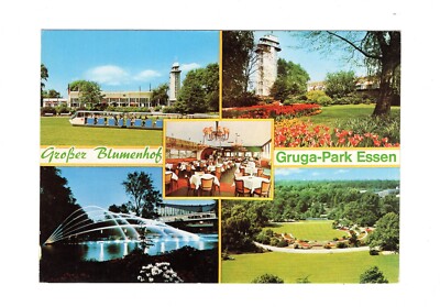 AK Ansichtskarte Essen / Grugapark / Großer Blumenhof