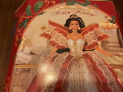 Vintage 1997 Happy Holidays Special Edition Barbie Factory Sealed Box - Bild 4 von 6