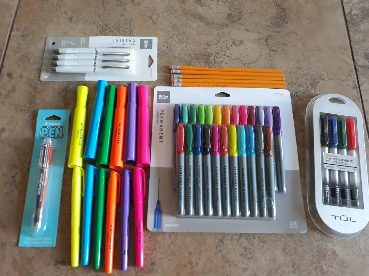 Office depot gel sales pens