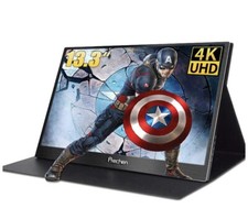 13.3'' Portable Gaming Monitor 4K UHD Type-C HDMI Built-in Speaker Read