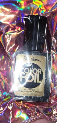 Sally Hansen Color Foil Nail Polish, #140 Gold Standard 0.33 FL Oz