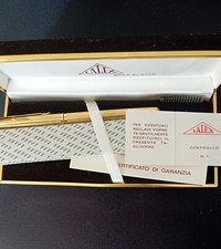  penna  Lalex placcata in oro modello anni 80.