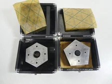 2pc Hilger & Watts  5+6sid Polygon for Autocollimator Microoptic Alignment Laser