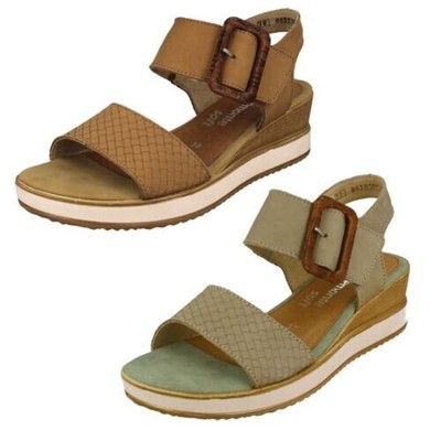 Ladies Remonte D6453 Wedge Sandals
