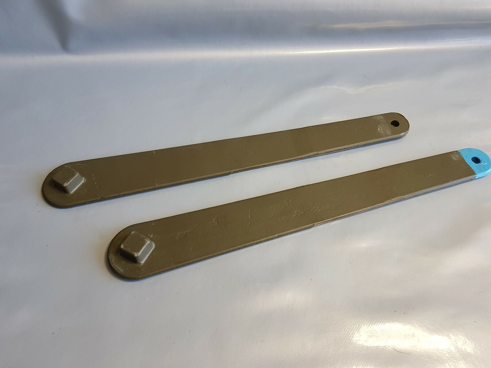 1x Stahl Spundschlüssel Fassschlüssel Fassöffner Vierkant 22mm  ex BW Bundeswehr