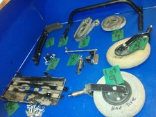 lots .. quickie p200 , bracket screws wheel handle , wheelchair chair