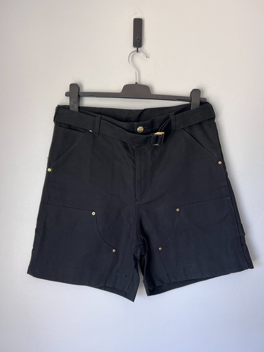 パンツ sacai Carhartt WIP Duck Shorts BLACK S Sacai x Carhartt WIP Duck Shorts - Size 3 - Black - NEW