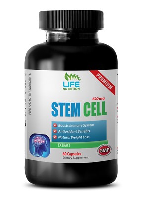 Boost Immune System Capsules - Stem Cell Booster 500mg - Chlorophyll Powder 1B