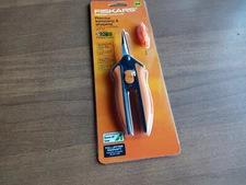 FISKARS MICRO-TIP PRUNING SNIP W/ SHEATH FOR FLOWERS, PLANTS, ETC.