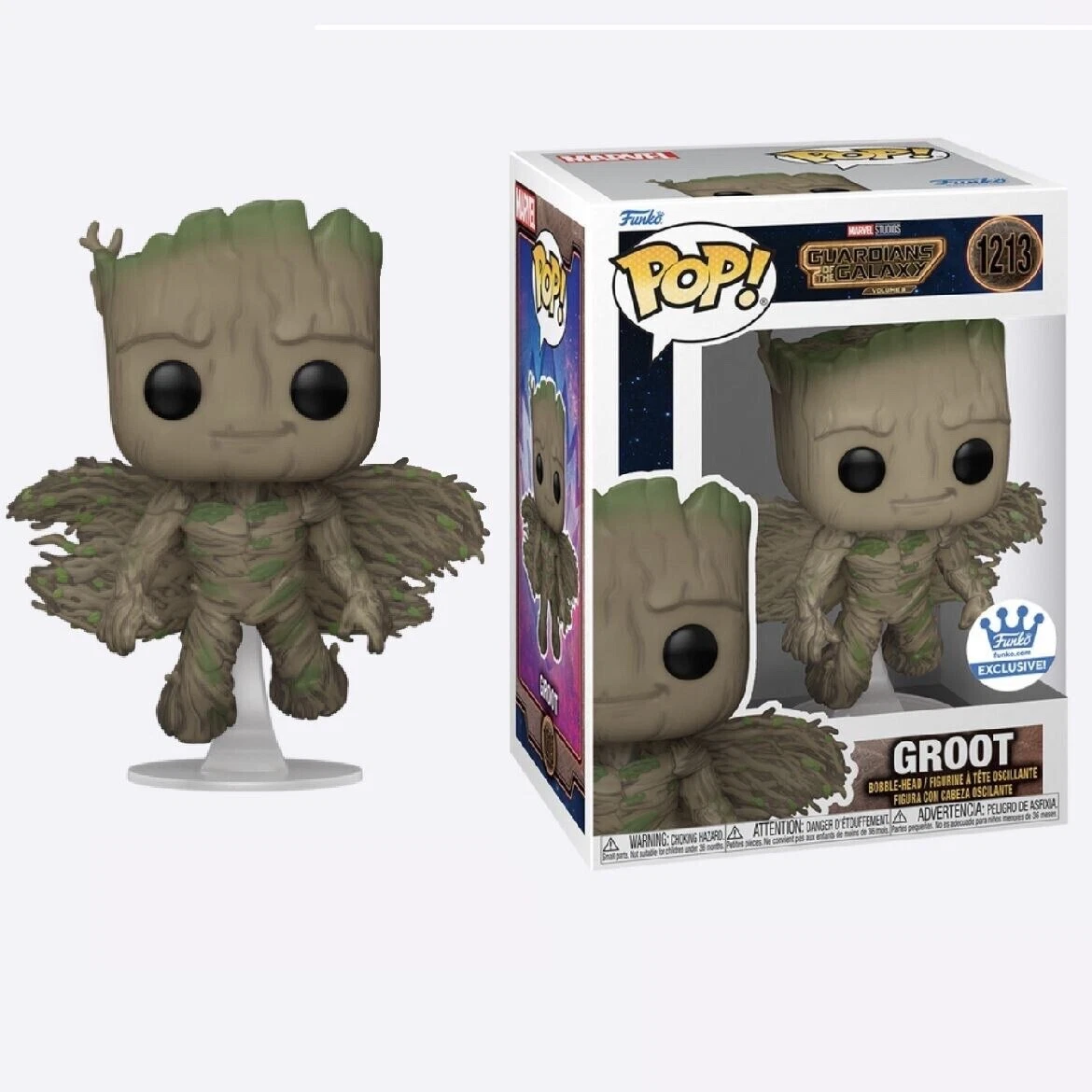 Funko Exclusive Marvel Gaurdians of the Galaxy Groot with Wings