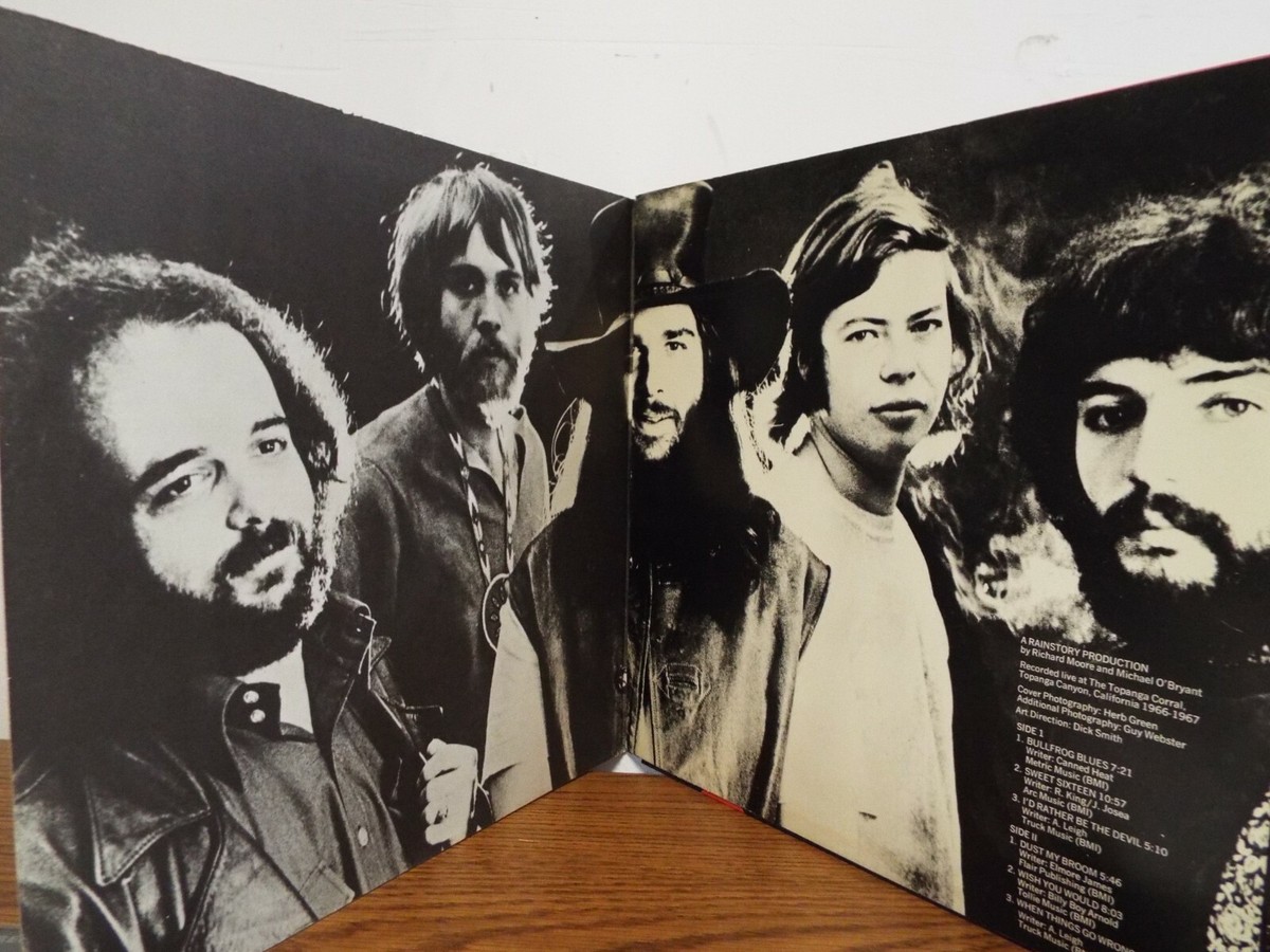 CANNED HEAT LIVE AT TOPANGA CORRAL LP VINYL ALBUM | eBay