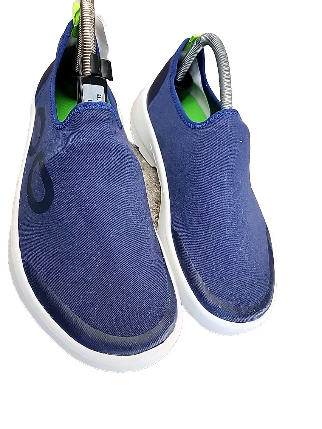 SAOLA Scarpe Oofos uomo 9 5 blu OOmg scarpe sportive basse $139 prezzo al pubblico