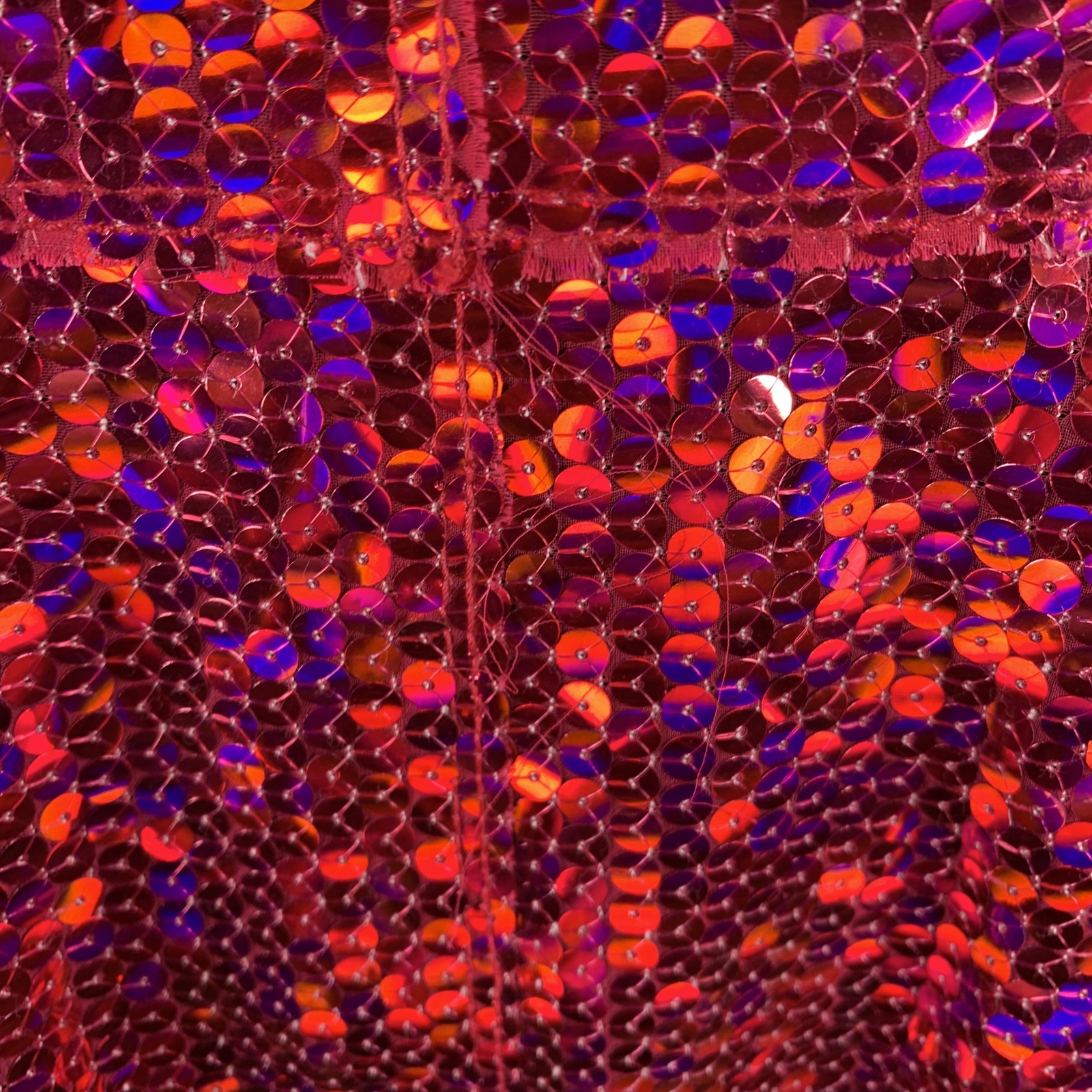 MARC JACOBS Size 0 Red Polyester Sequined Shift D… - image 6