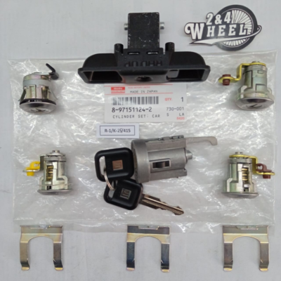 Isuzu Trooper Ignition Lock Cylinder Lock Set and Full Set Key 8