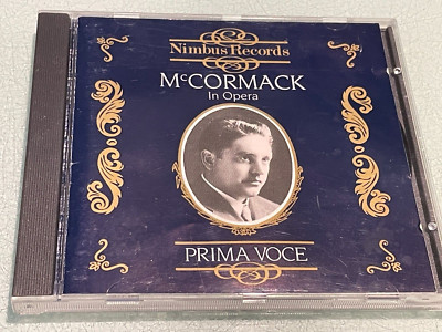 John McCormack in Opera - Prima Voce - CD Album - 1991 Nimbus records