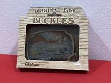 Koleaco Original Train Locomotive Theme Metal Enamel Belt Buckle NEW IN BOX