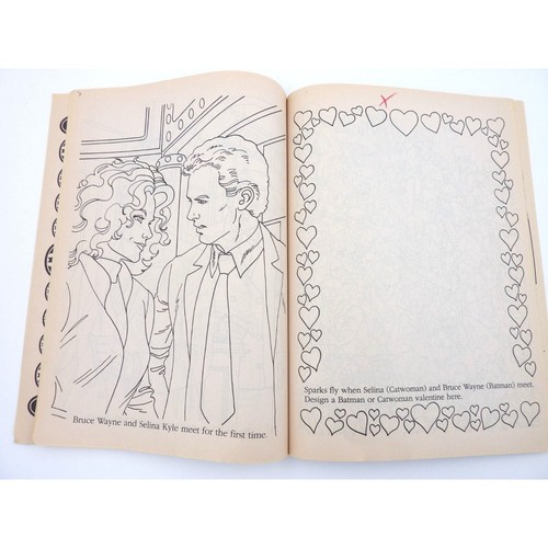 Batman Returns Big Color Activity Book 1992 Golden Book DC Comics - Foto 9 di 11