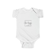 Infant Fine Jersey Bodysuit
