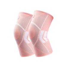 2 PCS Knee Sleeve Compression Knee Pads Breathable Nylon Knitted Kneepad L