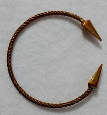 Bangle Bracelet  Copper Tone / Gold Tone  As seen in pictures - 2 1/2 in Dia