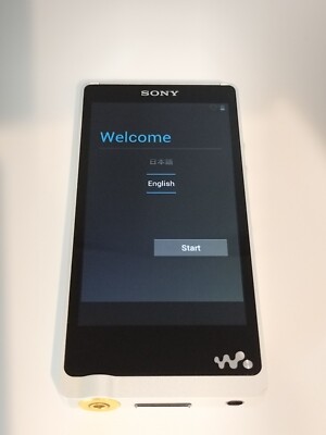 Sony Walkman NW-ZX1 128GB MP3 Player Hi-Res Silver Music Japan