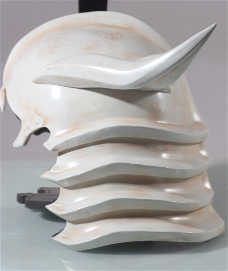 Аниме BLEACH Ulquiorra Cifer косплей шлем половина лица маска Хэллоуин реквизит - Изображение 3 из 4