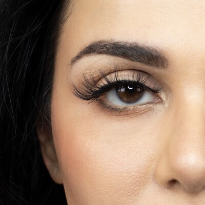Suntarah Natural 3D Faux Mink False Strip Lash F-103: Luxurious, Siren, Flared