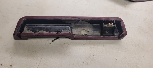 1995-1998 Chevy GMC Silverado Sierra Truck Third Door Arm Rest Red Maroon Nice - Picture 2 of 2