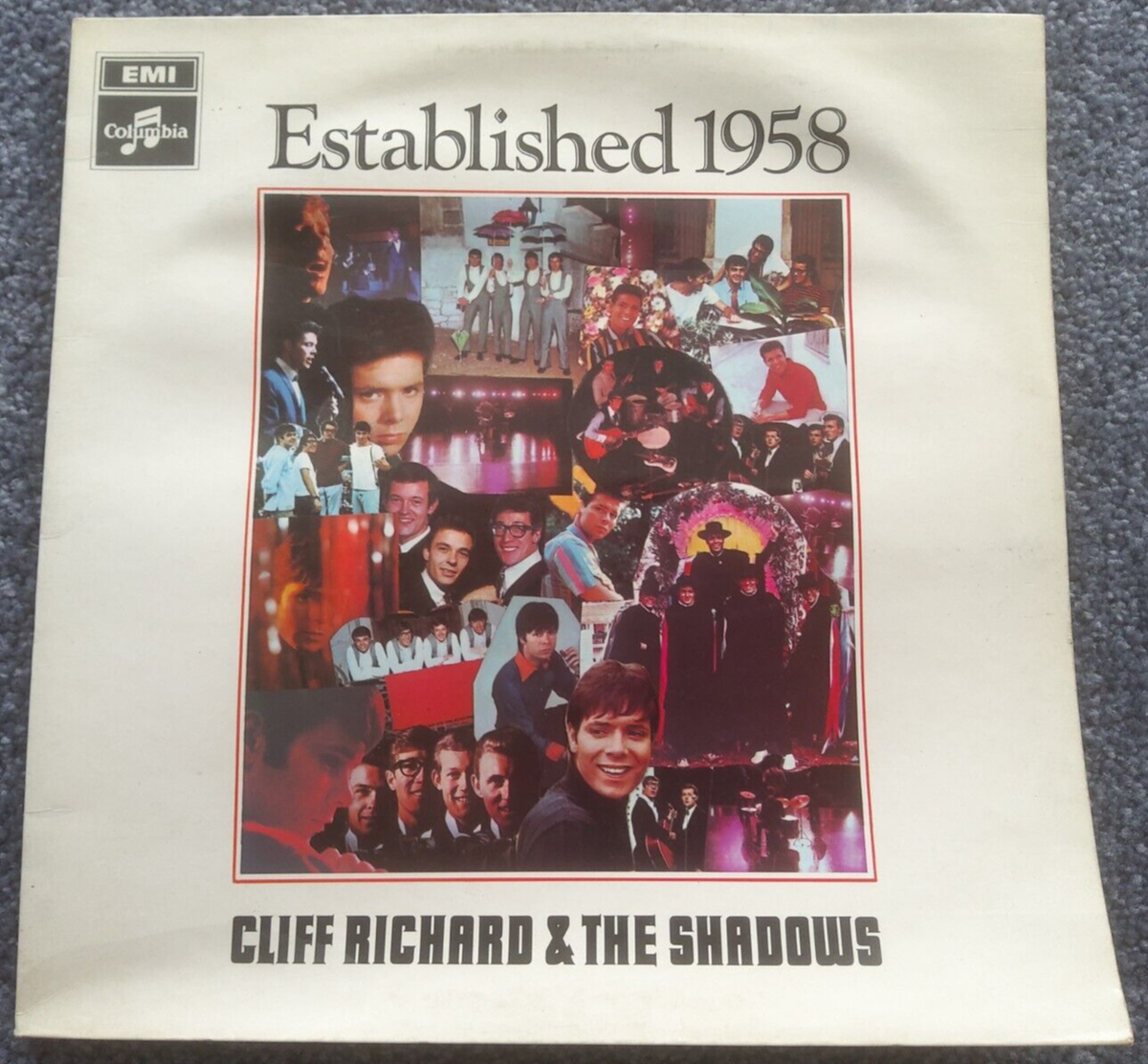 Cliff Richard レコード5枚 CLIFF RICHARD & THE SHADOWS ~ ESTABLISHED 1958 ~ LP GATEFOLD 1968