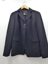 Ladies Episode Black Long Sleeve 100% New Wool Formal Jacket Size 8