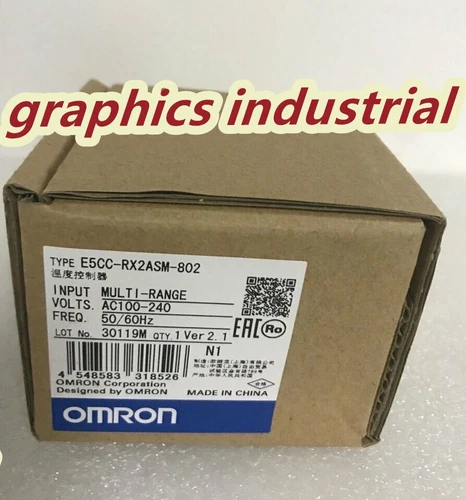 New Genuine Omron E5CC-RX2ASM-802 Temperature Controller E5CC-RX2ASM-802