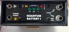 Quantum Instruments Battery 1 Vintage Clip Backup Battery Untested