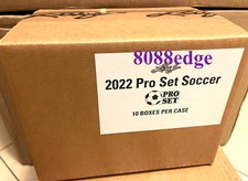 2022 LEAF PRO SET SOCCER FACTORY SEALED CASE(10 BOX): HAALAND/RONALDO/MESSI/PELE