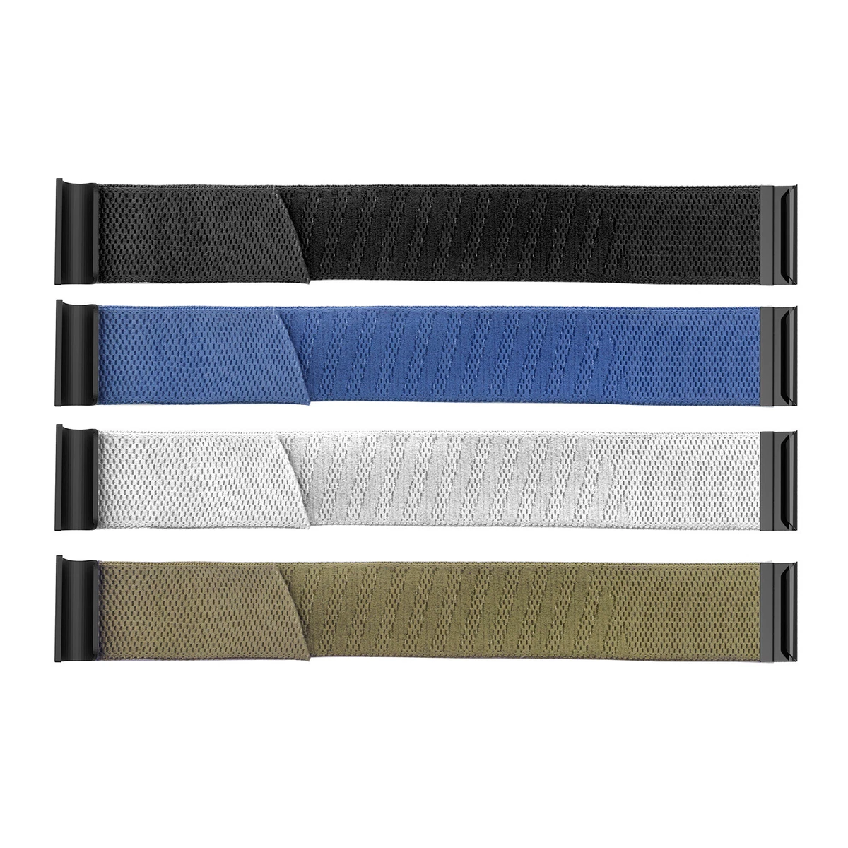 Abanen Ersatzarmband Für WHOOP 4.0 – Dehnbares Nylon, Magnetverschluss, Zinklegierung, Verstellbar 125–230 Mm