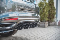 CUP Diffusor Schwarz FüR Ford Mondeo Vignale MK5 FL Heckansatz HeckschüRze ABS
