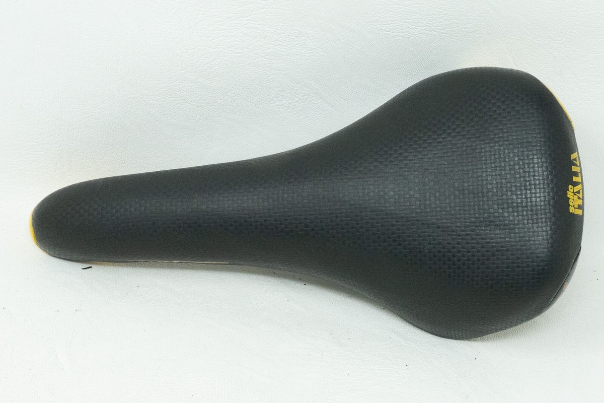 Vintage 2003 NOS NUEVO Selle Italia Turbo TriMatic 2 negro sillín de