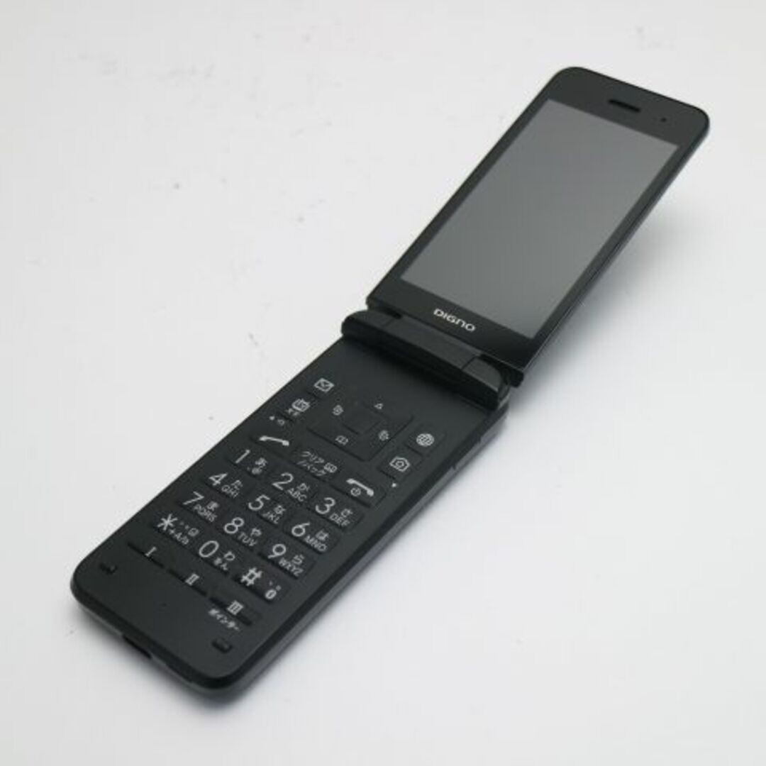 902kc DIGNO 折りたたみ式携帯電話 ブラック KYOCERA 902KC DIGNO KEITAI 3 ANDROID FLIP PHONE Black