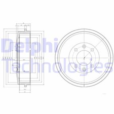 Tambour de frein Peugeot 504